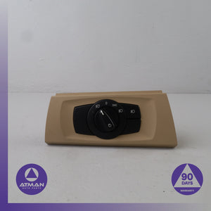 BMW E90 328i 330i Dashboard Headlight Lamp Control Switch OEM