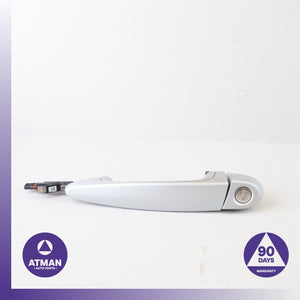 BMW F25 X3 Front Left Driver Side Exterior Door Handle Silver OEM