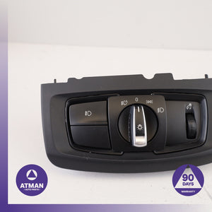 BMW F15 X6 X5 Dash Headlight Head Light Control Switch 61319311721 OEM