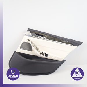 BMW G30 M550i 530i 540i Rear Right Door Panel Cover Trim Wood OEM