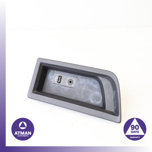 BMW F34 328i GT 320i Front Center Console Insert USB Aux Socket w/ Trim OEM