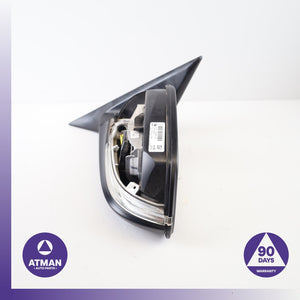 14-16 BMW F34 328i 335i GT Left Driver Side Rear View Mirror Silver OEM