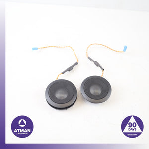 BMW E88 128i 135i Convertible Rear Quarter Trim Speaker Tweeter Set OEM