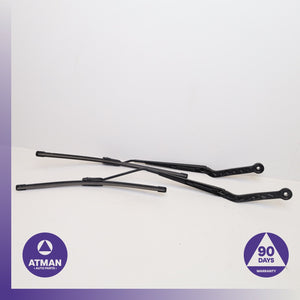 BMW F15 X5 Front Windshield Wiper Washer Arm Set 61617304069 OEM
