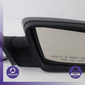 08-10 BMW E60 528i 535i Right Rear View Door Mirror Black OEM