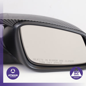 12-18 BMW F30 330i 328i 335i Right Exterior Door Rear View Mirror M3 Look OEM