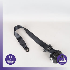2014 BMW F15 X5 Rear Right Seatbelt Seat Belt Black 7318376 OEM