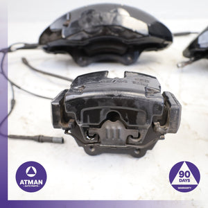 10-14 BMW E70 X5M X6M 4.4L V8 Front & Rear Brake Caliper Cover Set OEM