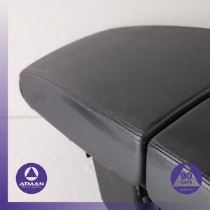 04-10 BMW E64 650i 645Ci Front Center Console Armrest Arm Rest Leather Black OEM