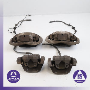10-17 BMW F02 750i 535i GT Left & Right Side Brake Caliper Set OEM
