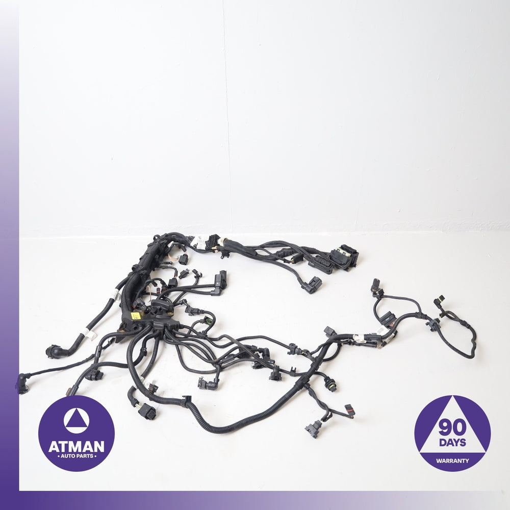 14-19 BMW F86 X6M X5M Right Engine Motor Wire Wiring Harness 12518043689 OEM 80k