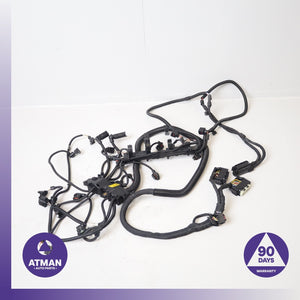 14-19 BMW F86 X6M X5M Left Engine Motor Wire Wiring Harness 12518044495 OEM 80k