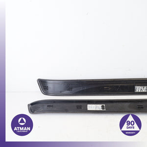 BMW E90 325i Front Left &amp; Right Sill Scuff Plate Cover Panel Set OEM
