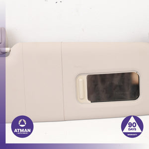 BMW E82 128i 135i Right Passenger Side Sunvisor Sun Visor Beige OEM