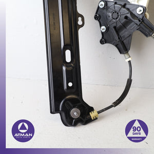 BMW F34 328i 335i 340i GT Rear Left Side Window Regulator w/ Motor OEM