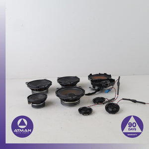 BMW E70 X5 X5M Hi-Fi Interior Speaker Tweeter Set 65139151864 OEM