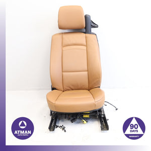 07-13 BMW E93 328i 335i Convertible Left Seat Cushion Assembly Brown OEM