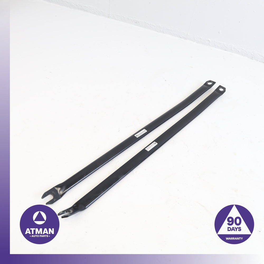 BMW E82 128i 135i Front Right &amp; Left Bay V Brace Support Strut Set OEM