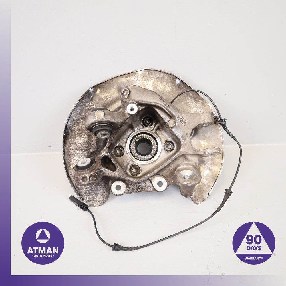 20-25 BMW F98 X4M Rear Left Driver Side Spindle Knuckle Hub 33308091551 OEM 55k