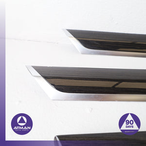 15-18 BMW F25 X3 X4 Front & Rear Door Panel Molding Trim Wood Set OEM — photo 6