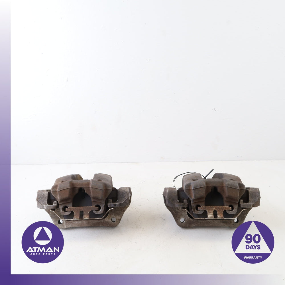 12-18 BMW F30 328i 320i Rear Left &amp; Right Brake Caliper Set 34216850857 OEM