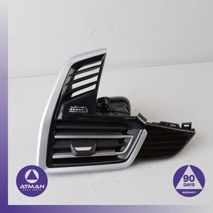 BMW G05 X5 X5M Left Dashboard AC A/C Air Vent w/ Trim Wood OEM 55k — photo 5