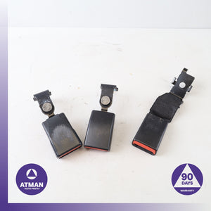 BMW F16 X6 X6M Rear Seatbelt Seat Belt Buckle Set Black OEM