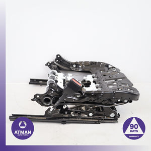 14-19 BMW F15 X5 535i X6 Front Left Seat Base Track Frame Rail w/ Motors OEM