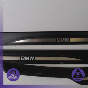 BMW E90 328i Front & Rear Sill Scuff Plate Cover Panel Set OEM