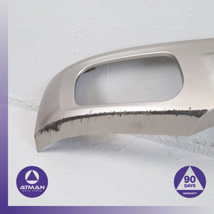 09-15 BMW F02 750i 740i Rear Bumper Center Cover Diffuser Silver 7209920 OEM — photo 5