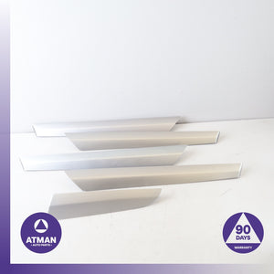 15-18 BMW F26 X4 Interior Door Panel Dashboard Trim Molding Aluminium Set OEM