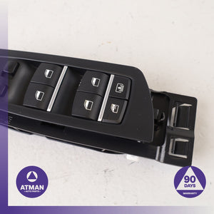 BMW F02 750i 740i Front Left Door Window Master Switch w/ Trim OEM — photo 3