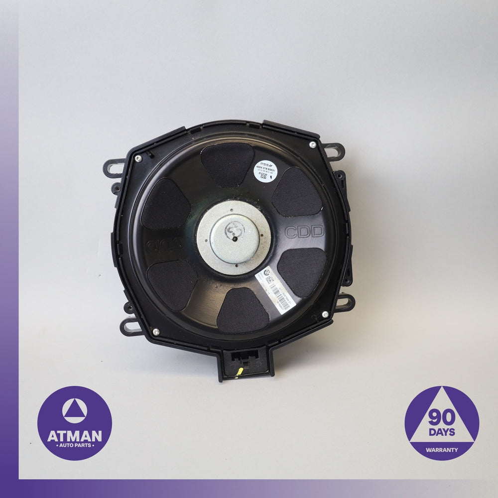 BMW F16 X6 X6M Front Left or Right Under Seat Subwoofer Sub Woofer 9297898 OEM