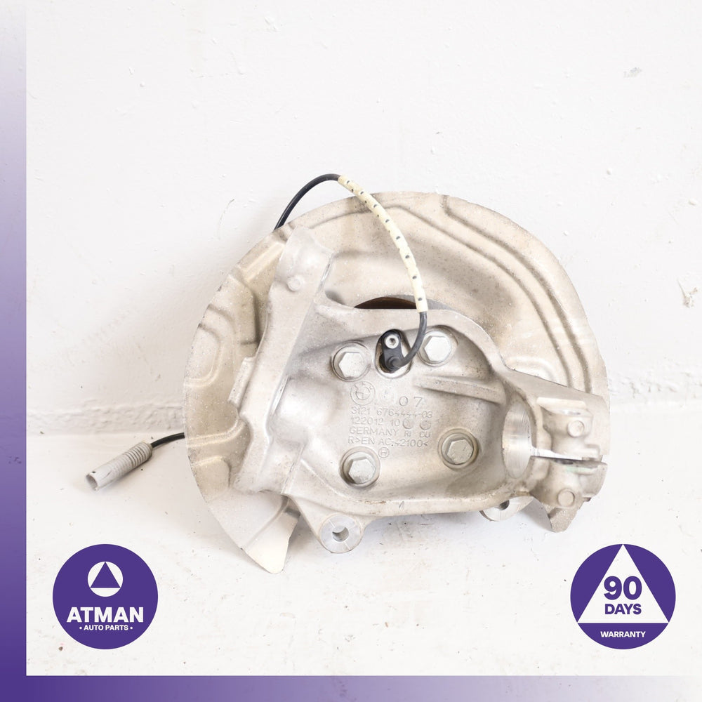 06-16 BMW E88 128i 330i Z4 Front Right Side Spindle Knuckle Hub w/ Shield OEM