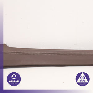 BMW F15 X5 Right Center Console Cover Panel Trim Brown 51169285094 OEM