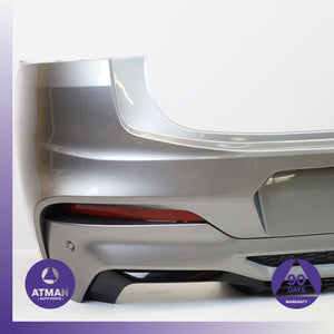 20-21 BMW F98 X4M M-Sport Rear Bumper Cover Panel Assembly Gray 8078840 OEM
