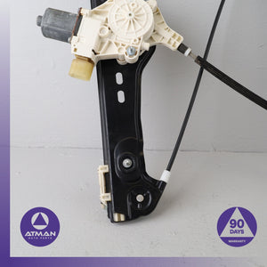 BMW E90 328i Front Left Side Window Regulator w/ Motor OEM