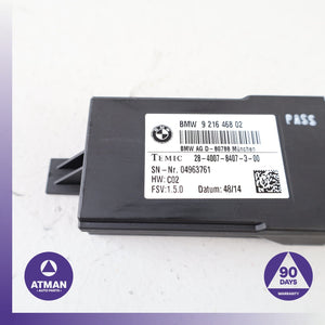 BMW F25 X3 X6 Front Left or Right Seat Heating Control Module 9216468 OEM