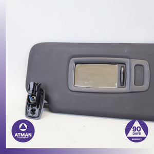 BMW F98 X4M X4 Left Driver Side Sunvisor Sun Visor Black OEM