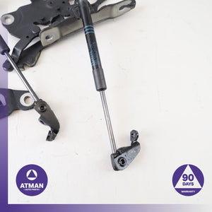 BMW F06 650i 640i Gran Coupe Left &amp; Right Hood Bonnet Hinge Strut Set OEM
