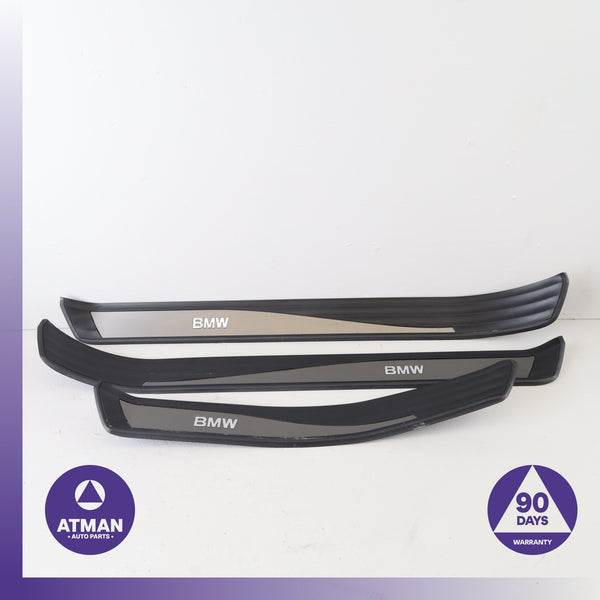 BMW E60 535i 545i 550i Front & Rear Sill Scuff Plate Cover Panel Set OEM