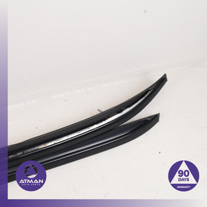 11-17 BMW F25 X3 Baggage Luggage Roof Rack Rail Crossbar Set Black OEM