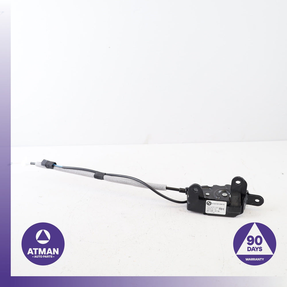 14-18 BMW F15 X5 Right Lower Tailgate Latch Power Lock Actuator 7351058 OEM