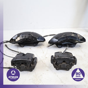 10-14 BMW E70 X5M X6M 4.4L V8 Front & Rear Brake Caliper Cover Set OEM