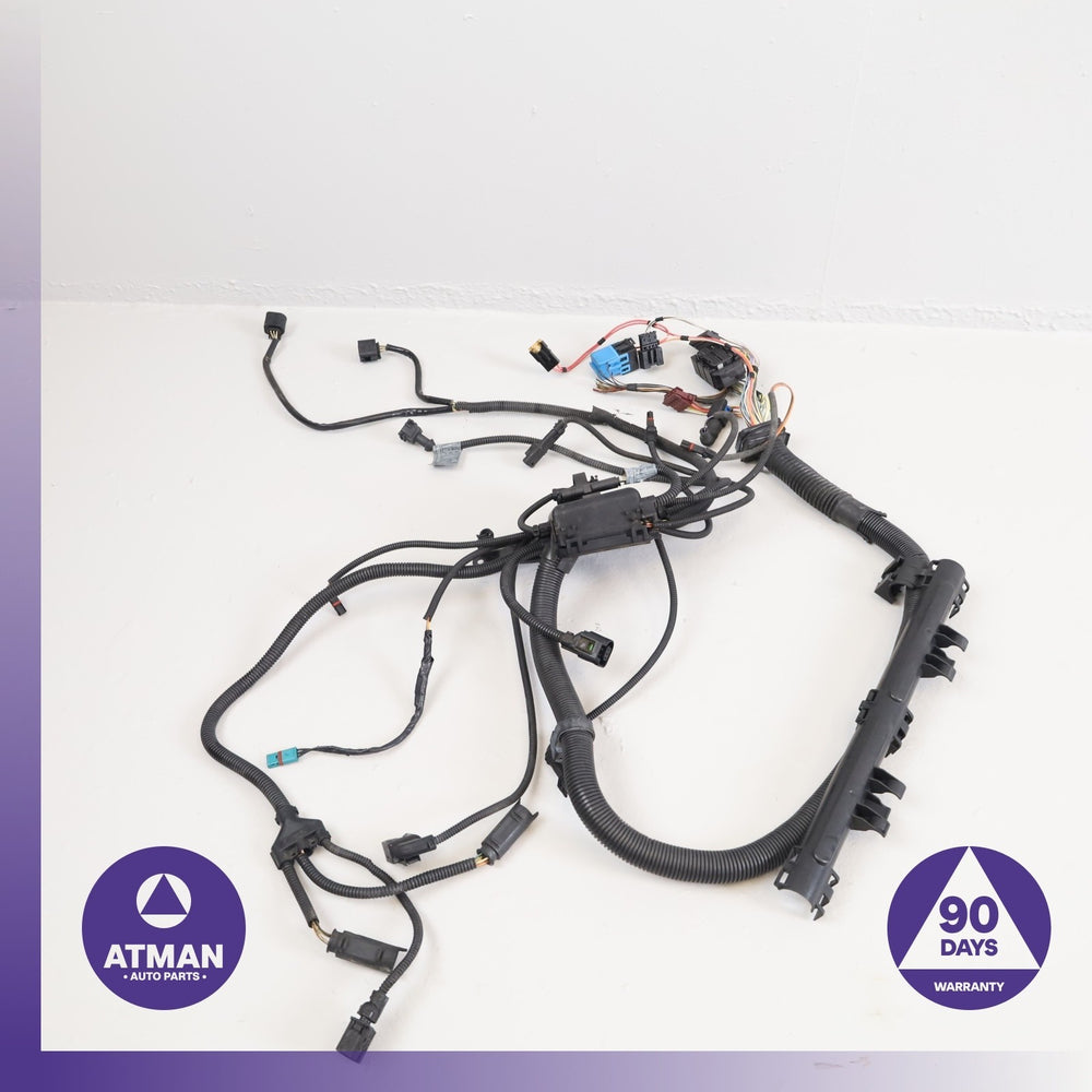 06-07 BMW E90 325i 330i Engine Motor Wire Wiring Harness 12517563098 OEM