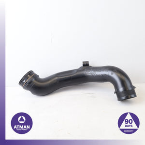BMW F16 X6 X5 Left Engine Motor Intercooler Pressure Hose Pipe 13717571350 OEM