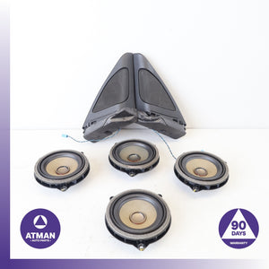 BMW F34 328i GT Hi-Fi Interior Speaker Tweeter Loudspeaker Set OEM