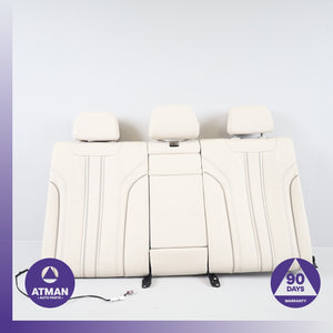 17-23 BMW G30 M550i 530i 540i Rear Left & Right Upper Seat Cushion White OEM