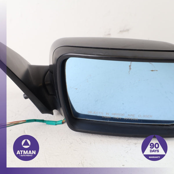00-06 BMW E53 X5 Right Passenger Side Rear View Door Mirror Black OEM