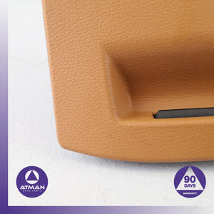 BMW F16 X6 X5 X6M Left Dashboard Storage Compartment Trim Brown OEM